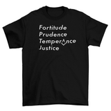 Cardinal Virtues (Black)